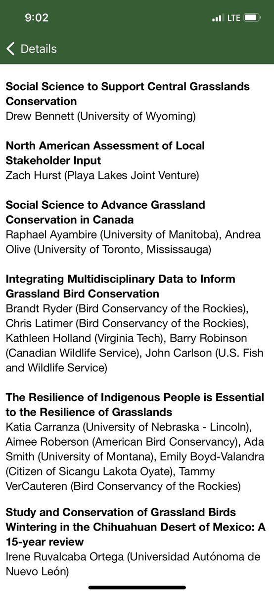 If you are at <a href="/PathwaysCon/">Pathways: Human Dimensions of Wildlife Conference</a>, come connect at this session today! Excited to share about the Indigenous Kinship Circle, a project with the Central Grasslands Roadmap, that centers Indigenous knowledge and leadership to inform grasslands conservation and resilience.