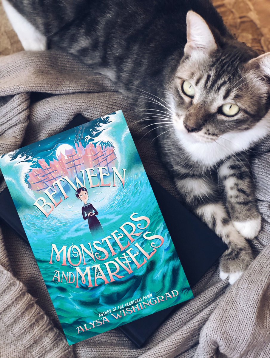 With fully-imagined, heart-drawn characters, transportive world building, and a captivating plot full of mischief and monsters—and much deeper truths—BETWEEN MONSTERS AND MARVELS is a must read, must own, must share book! 🖤