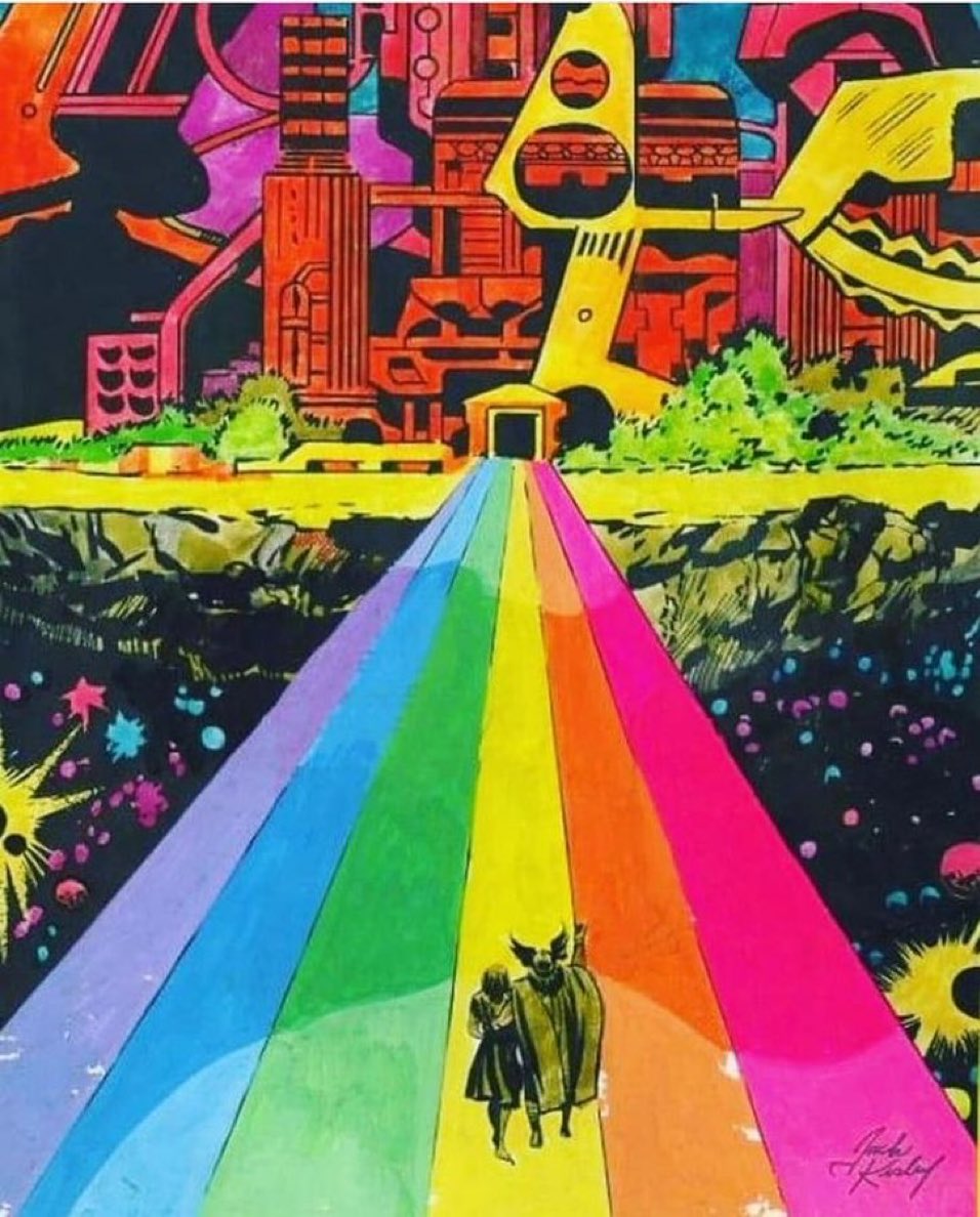 Jack Kirby (@kirbykrackleart) on Twitter photo 