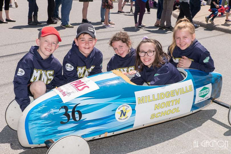 ASD_South's tweet photo. NB Soap Box Derby Day is Saturday! This is a family friendly event with lots of activities to enjoy.  
The first race of the day is at 10am on Cranston Avenue, Saint John. 🏁 We have many schools and supporters participating. Come cheer them on! https://t.co/uWukiEZz4g