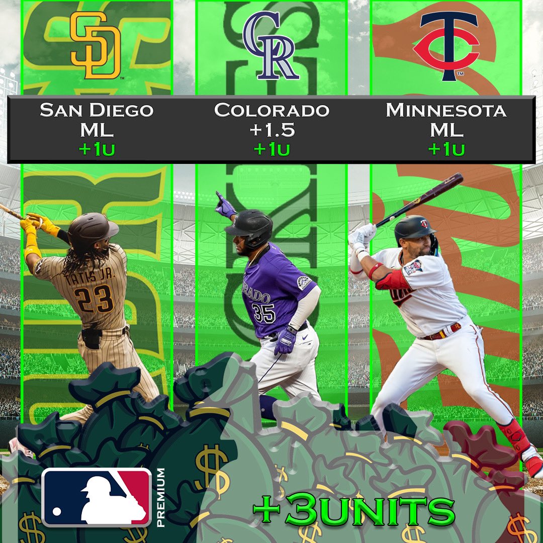 threepeatgoat's tweet photo. In honor of our full sweep yesterday we are giving a little something back to the #GoatFam! If we get at least 10 retweets on this post we will send out our card to everyone who retweets! #FreePicks #haveaday #NBA #NBAFinals #MLB #SportsPicks https://t.co/vUNlWwQrSS