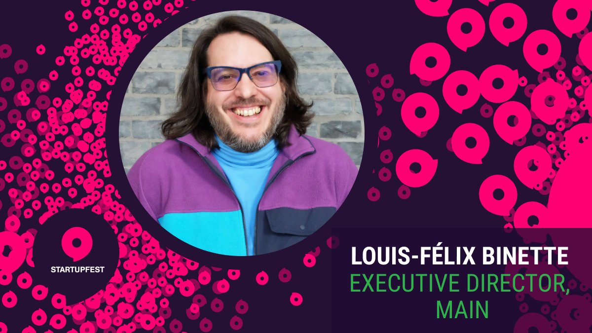 Giving life to ideas and projects like no other, Louis-Félix Binette (<a href="/iamlfb/">louis-félix binette</a>), Executive Director at <a href="/mainquebec/">MAIN</a> takes the #AcceleratorFest stage this year! startupfest.com/acceleratorfest
