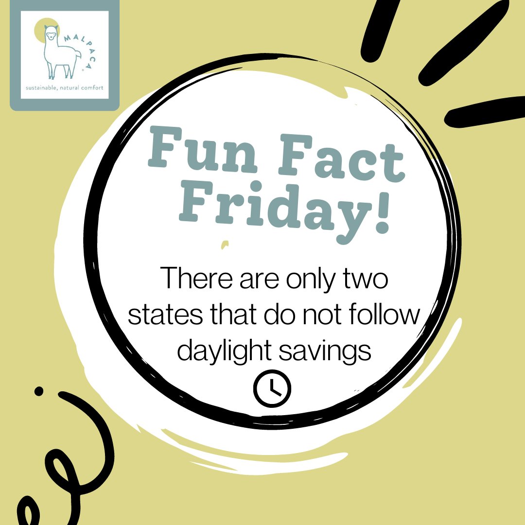 Hawaii and Arizona are the rebel states when it comes to daylight savings! 🌴⏰ While the rest of us adjust our clocks, they stay blissfully unaffected. Share your thoughts on this quirky fact in the comments below! 

.
.
.
#FunFactFriday #DaylightSavingsTime #Hawaii #Arizona