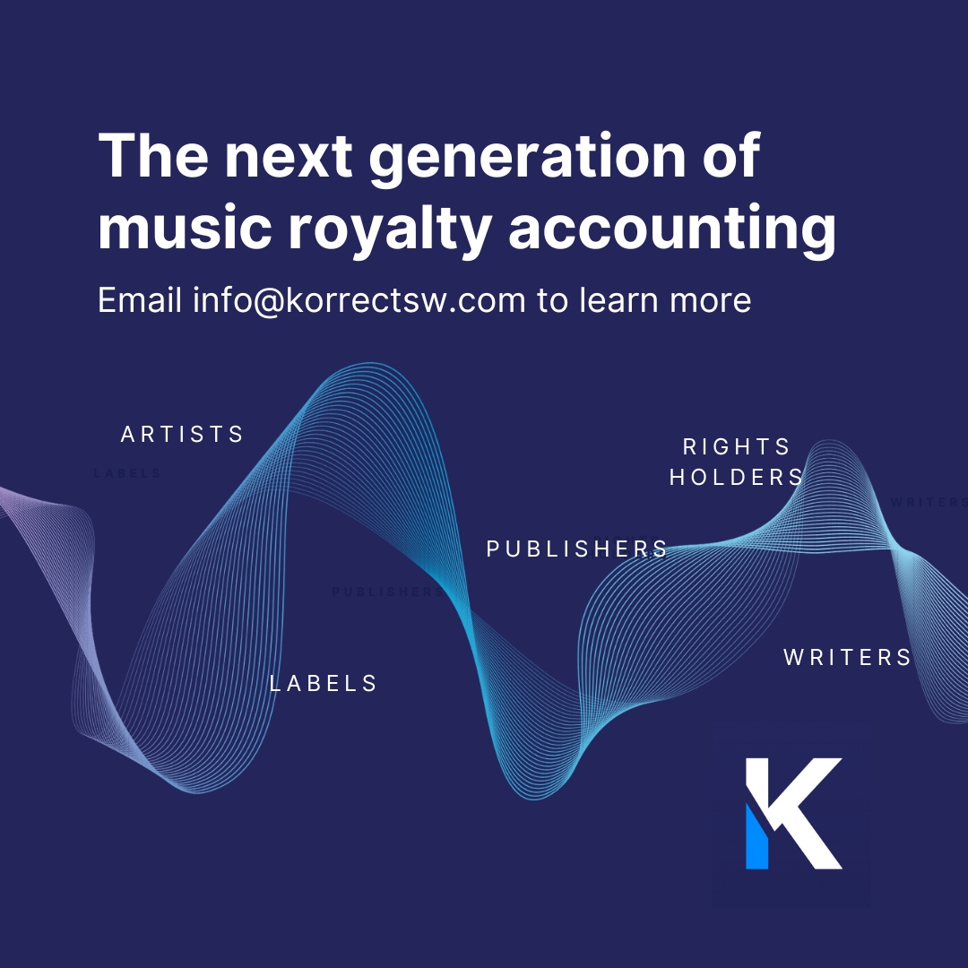 korrect's tweet image. New website incoming... If you're not familiar with the #Korrect #royaltyaccounting solution, email info@korrectsw.com to be enlightened 🧠

#musicnews #musicroyalties