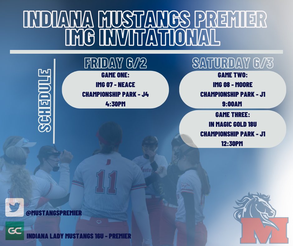 16U Indiana Mustangs - Premier tweet media