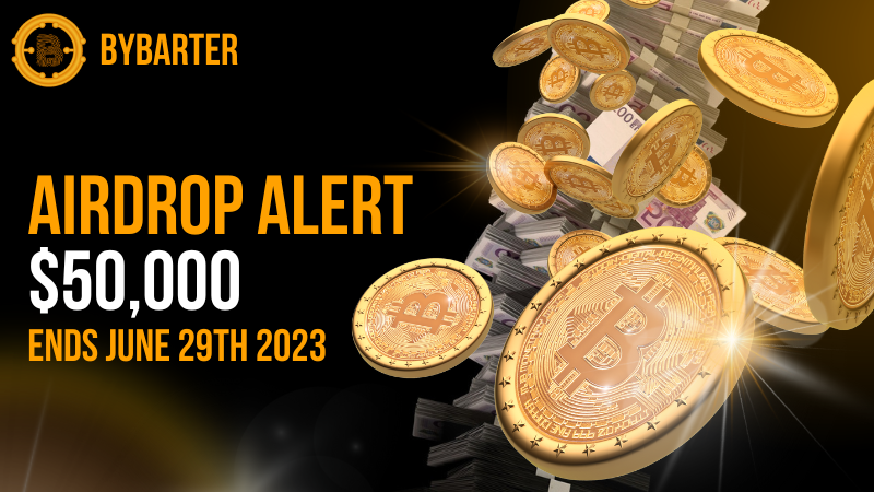 Bybarterio's tweet photo. #AirdropAlert , we are commencing our $50,000 #Airdrop campaign. Just carry out simple quests here https://t.co/Cnd02fwty6 . Ther's enough for everyone!
#Bitcoin #Ethereum #Metamask  #ledger #Crypto #Decentralized #P2P #SelfCustody https://t.co/u7ClQIy25B