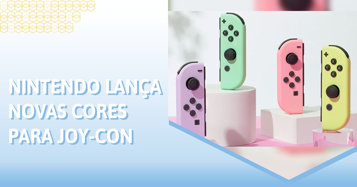 nerd_caixa's tweet photo. Atenção Nerdies!
Novas cores de Joy-Cons anunciados pela @NintendoPT! 🤩
Estas são: Pastel Purple (L) / Pastel Green (R) e Pastel Pink (L) / Pastel Yellow (R).
https://t.co/mWcSaosY3V
#PastelGreen #PastelPink #PastelPurple #PastelYellow #Nintendo #NintendoSwitch https://t.co/fxtPvrOat5