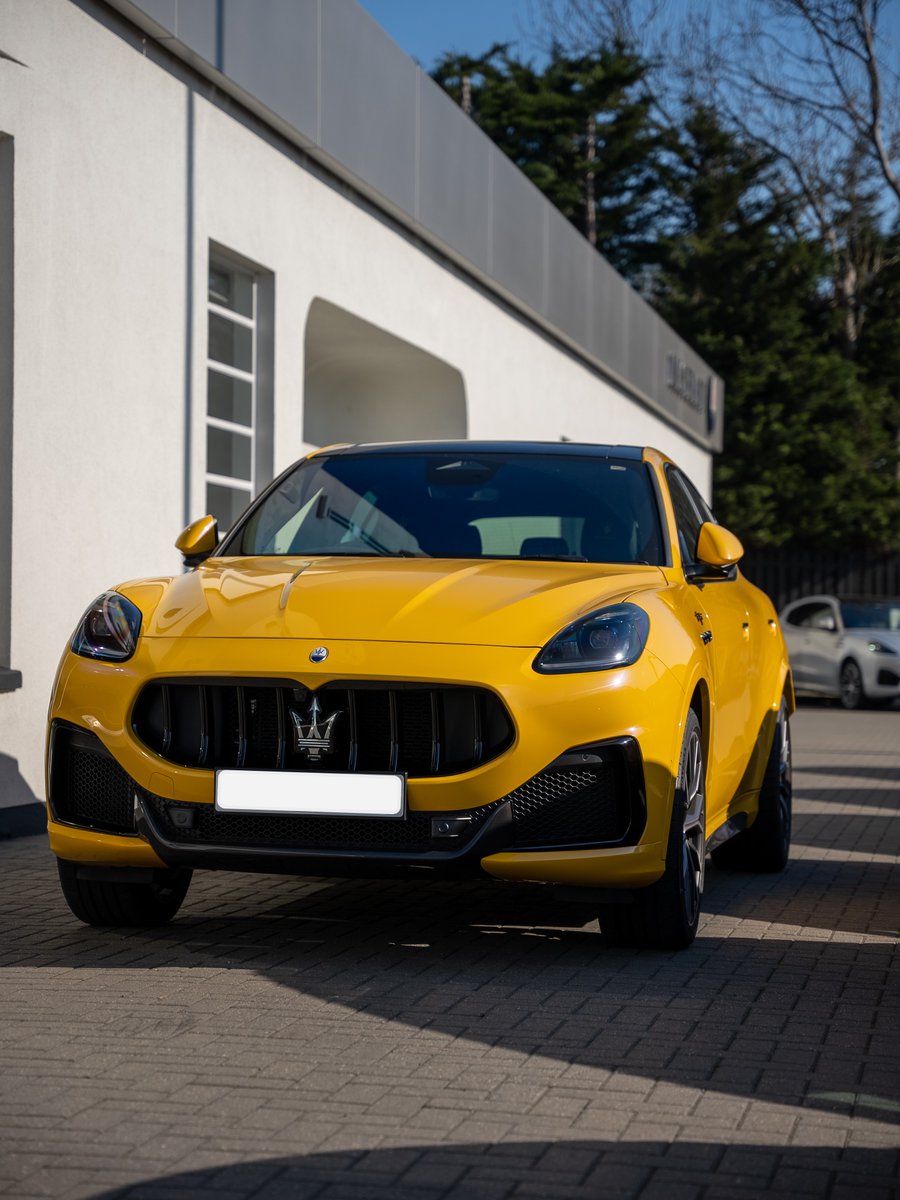 There's nothing like a yellow Maserati Grecale to brighten one's day ☀️ 💛 

#Maserati #Grecale