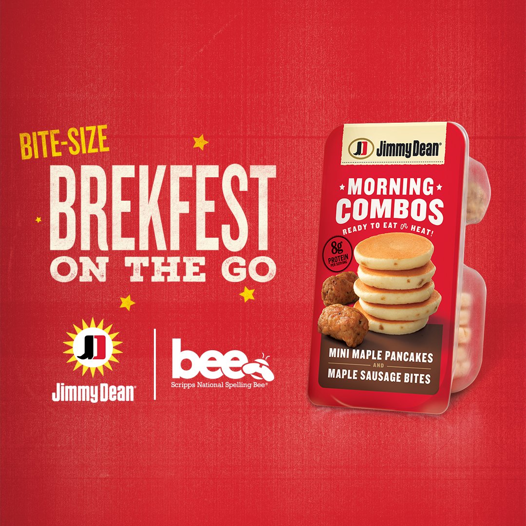 Jimmy Dean (@jimmydean) on Twitter photo In honor of the <a href="/ScrippsBee/">Scripps National Spelling Bee</a> this week, look out for spelling errors on our billboards in the D.C. area or on social. DM us the correct spelling on Instagram for a chance to win $100 in Jimmy Dean product coupons for free breakfast!
DM us here ➡️ instagram.com/jimmydean/ In honor of the <a href="/ScrippsBee/">Scripps National Spelling Bee</a> this week, look out for spelling errors on our billboards in the D.C. area or on social. DM us the correct spelling on Instagram for a chance to win $100 in Jimmy Dean product coupons for free breakfast!
DM us here ➡️ instagram.com/jimmydean/