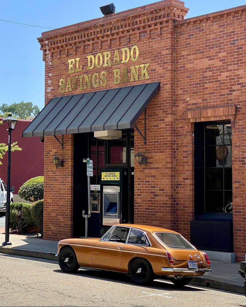 Testing the Gold GT in the Gold Country for the upcoming Motherlode Vintage Rally!. How appropriate! 

#mgbgt
#suttercreek
#amadorcity
#breakevenbrewery

#sportscaradventures
#drivevintage
#periodcorrect
#vintagestyle
#vintagecar
#classiccar
#classicdriv… instagr.am/p/Cs_p2EuLbTI/