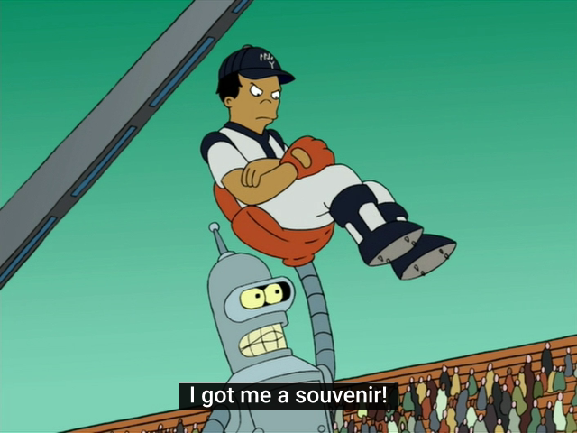 Out of context Futurama tweet media