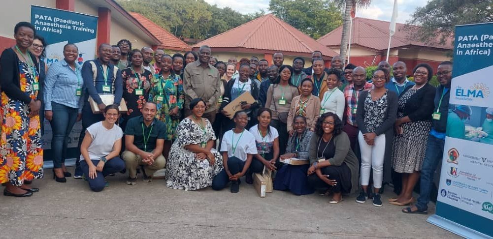 The @paedsanaestrain Zambia Project team successfully hosted its 1st SAFE Paediatric Anaesthesia course on 18-20 May in Lusaka as part of PATAs 5 year mandate. 32 non-physicians/ physicians were trained. @wfsaorg @ELMAPhilanthro @Smiletrain @gadpartnerships @VUMCDiscoveries
