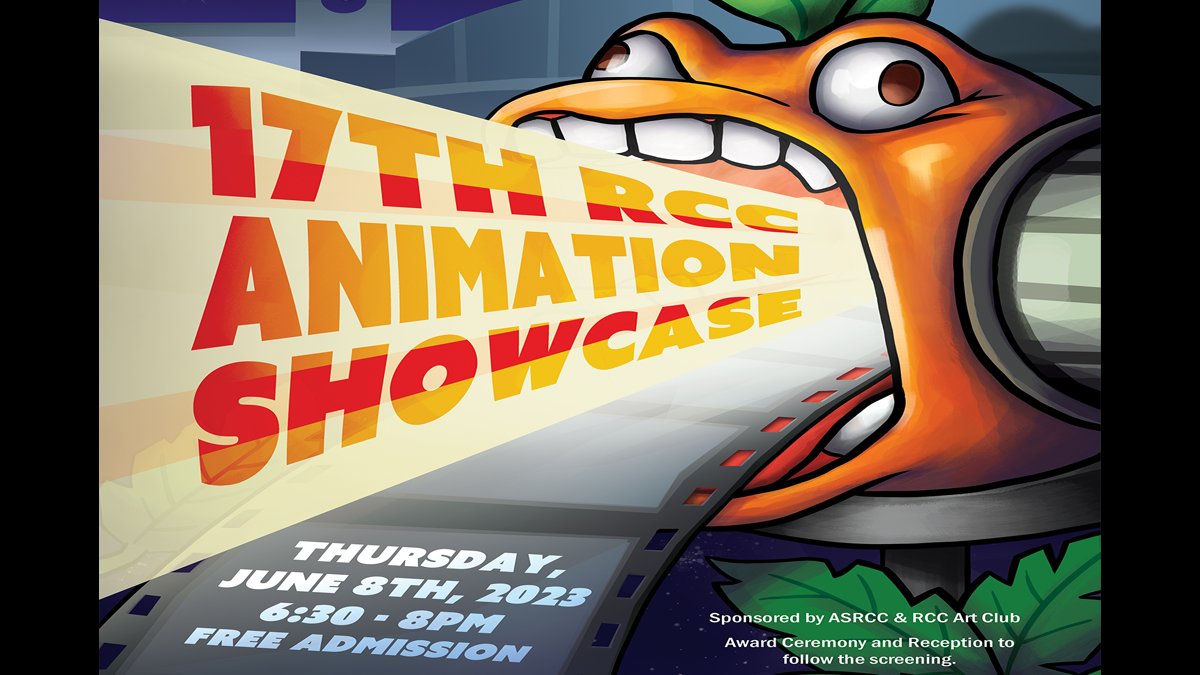 🎉🎥 Join us for RCC Animation students' film celebration! 🏆🎞️ No admission fee or RSVP needed! Immerse in their creativity and achievements. 🌟✨ Awards Ceremony and Reception to follow. Don't miss this magical evening! 🎬🎊 #RCCAnimation #FilmCelebration