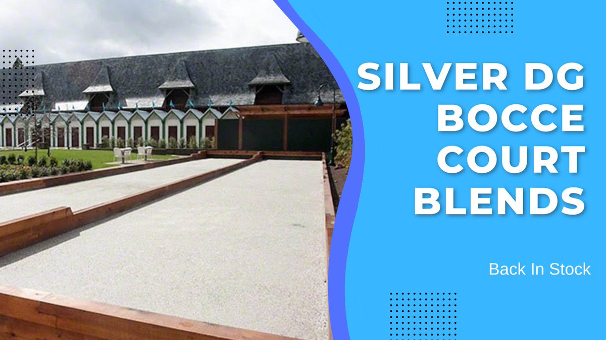 Elevate your bocce game to new heights with our top-tier DG & Oyster Flour Bocce Court Surface Blends.  #BocceCourt #BocceBlends #OutdoorGames #BackyardEntertainment #SportsandRecreation #BocceChampions #GameOn #PatioPerfection #OutdoorFun #BackyardUpgrade #PremiumQuality'