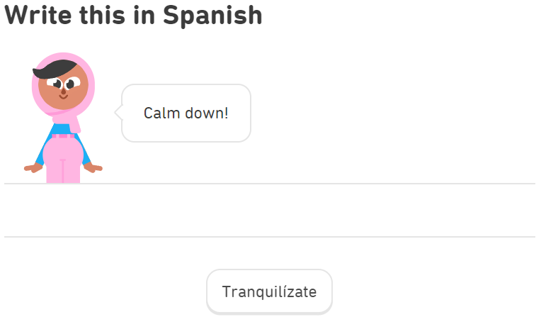 TimMacEachern's tweet image. Looks like a trick pick-the-words question to me, Duolingo!