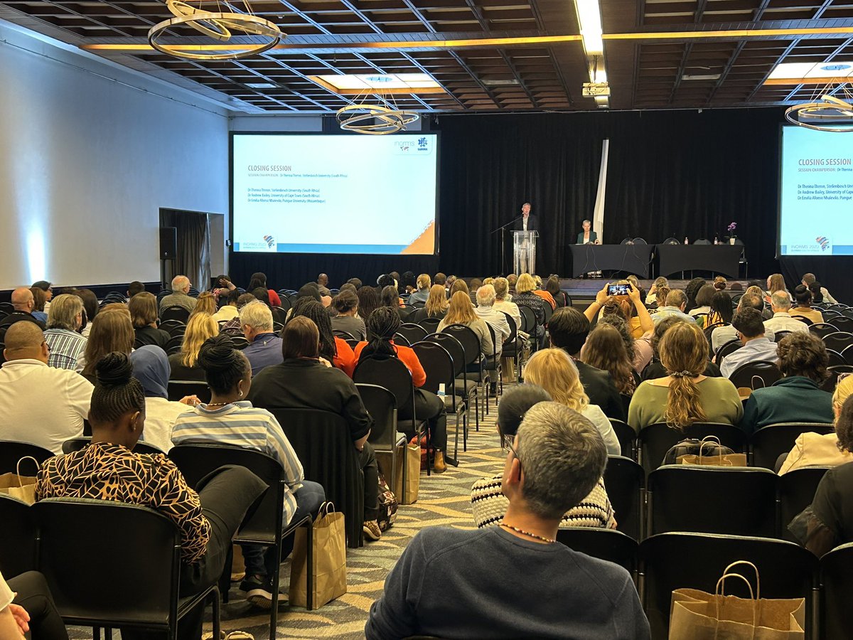 A few more photos from #inorms2023
 <a href="/INORMSCommunity/">INORMS Community</a> 
It was amazing. Thanks so much to each of the 565 delegates for your enthusiasm and ubuntu spirit! See you in Madrid #inorms2025 !!
<a href="/EARMAorg/">EARMA</a>