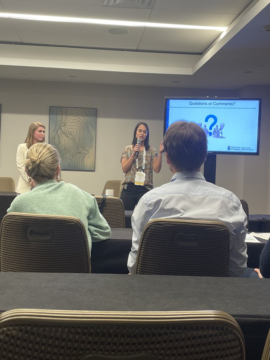 Thankful for the opportunity to present our study at #sdt23 yesterday &amp; happy to learn from so many wonderful SDT scholars.