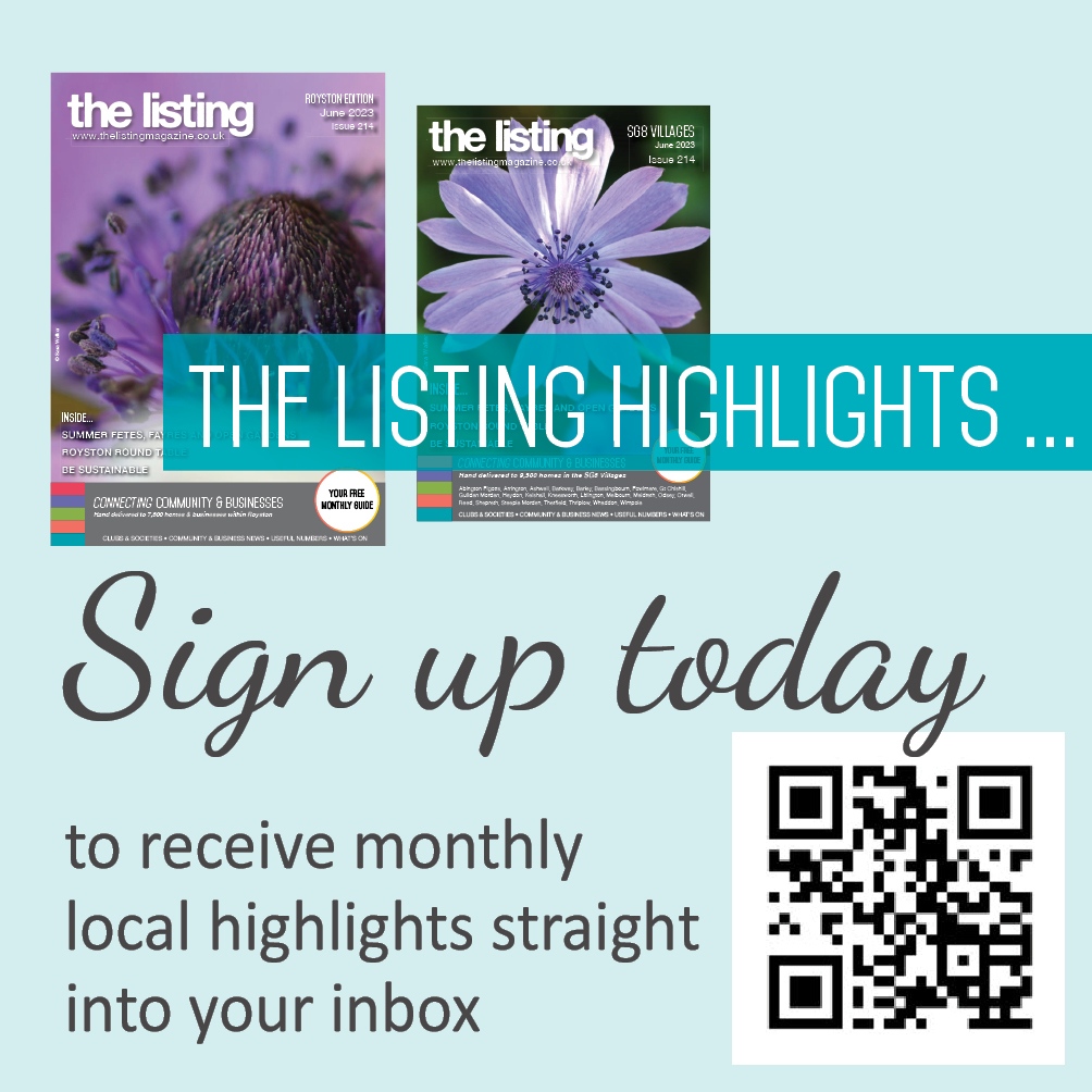 Check out our Listing June Highlights and discover what's going on this month, to read more visit; bit.ly/TheListingJune… 

#TheListingHighlights #June #TheListing #StayInTouch #WhatsOn #CommunityNews #LocalEvents #LocalAdvertising #Royston  #LoveRoyston #TheRoystonPromise