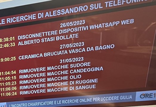 deadpoetstan's tweet photo. è stata esclusa l’aggravante di premeditazione dell’omicidio di Giulia Tramontano mentre il suo ex compagno cercava questo su internet 

CHE VERGOGNA ANCORA UNA VOLTA QUESTO PAESE FA SCHIFO https://t.co/wKivrkmSk2