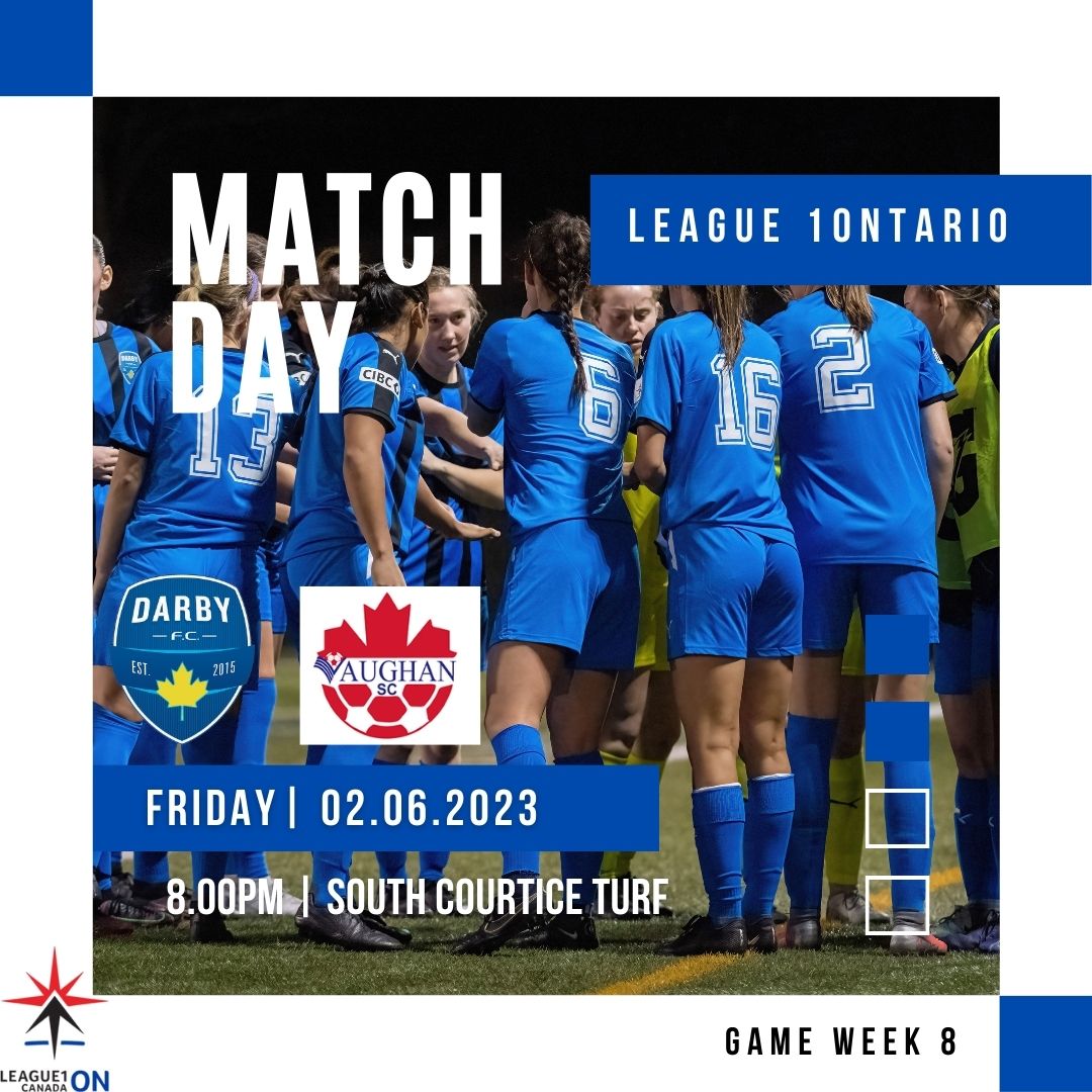 🎉 Darby FC are back at home to take on Vaughan SC!⚽

Come out and support the team as they look to secure 3 points!⚽