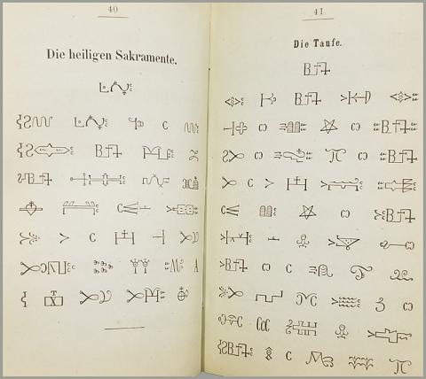 Discover the Library's holdings of books written in the glyphs of the Mi'kmaq people of the North Atlantic coast—possibly the earliest indigenous writing of the Americas north of Mexico. library.georgetown.edu/manuscripts/bl…