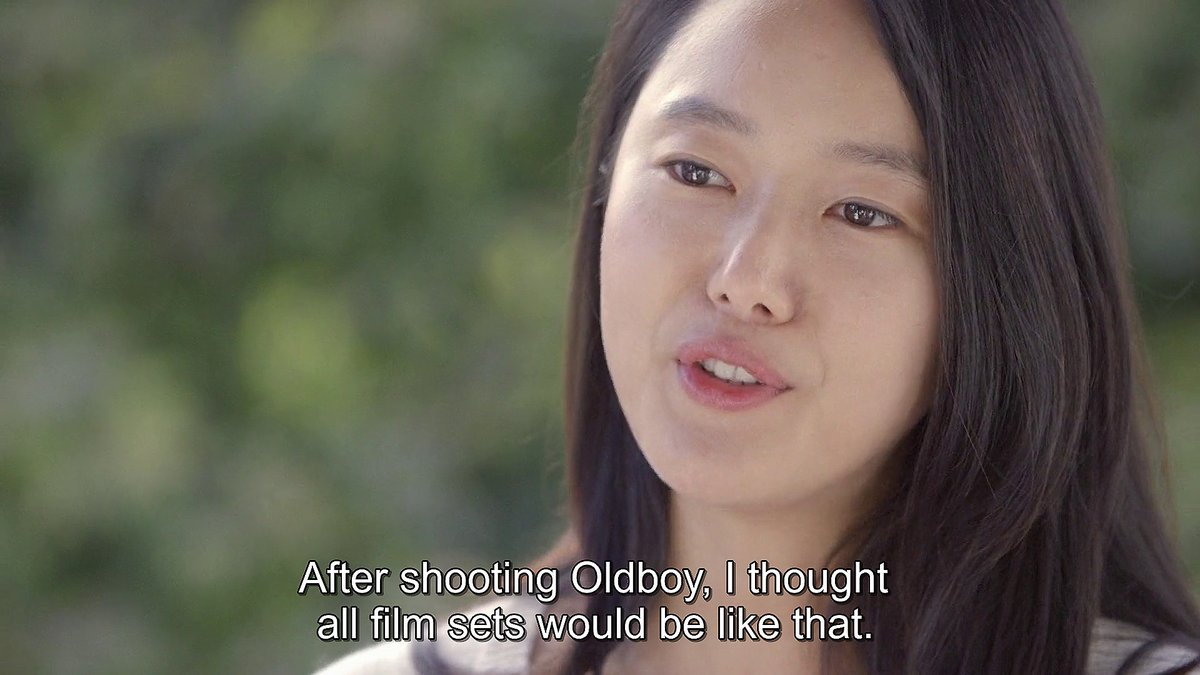 Film Daze on Twitter "RT neonrated Yoon Jinseo on working on Park Chanwook