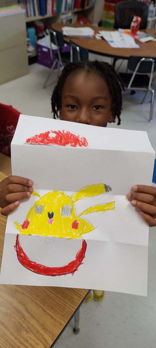 WBPBruins's tweet image. Pokemon Day continues to be a hit with a features sort, directed drawing, and writing activities. Great job practicing those skills, First Grade! #WalkinginBruinPride #engageCPS