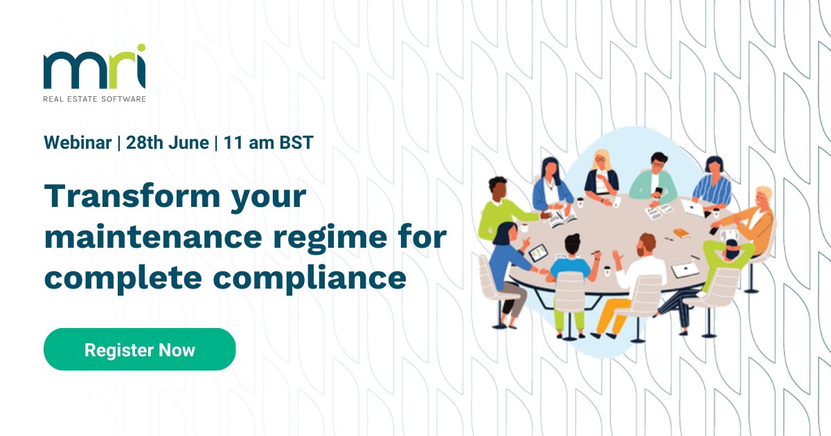 eddyirvinehp's tweet photo. Want to take your maintenance regime to the next level by using fully automated process and free up your time?

Join us for this exclusive webinar designed for our MRI Qube Property Management clients to help you to increase efficiencies by eliminating manual work, take full… https://t.co/hywWpgavYr