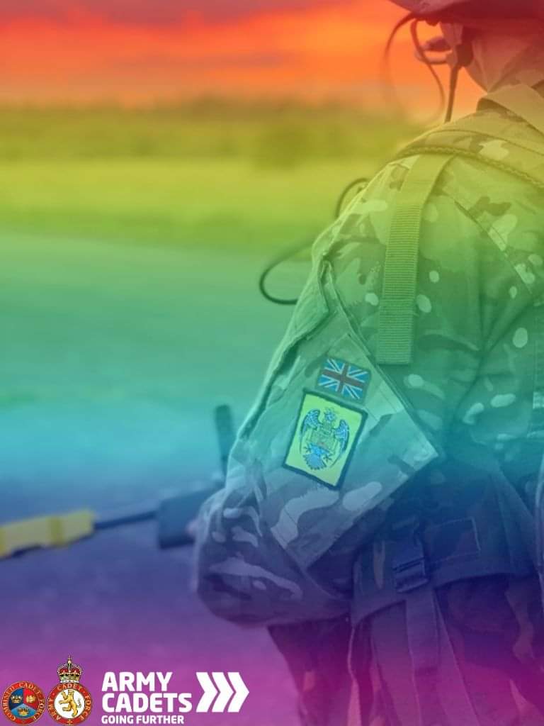 Beds & Herts ACF are proud to support LGBTQ+ month. We welcome all individuals, from any gender, race, background or sexuality. The Army Cadet Force is for everyone!!!🏳️‍🌈 #supportingpride #pride2023support #bhacf #bedfordshire #hertfordshire #volunteer #cadet