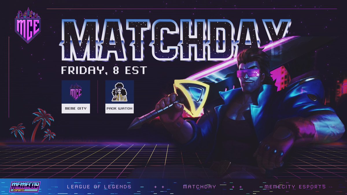 Our first match of the Summer Split begins vs Pack Watch!

#MCEWIN