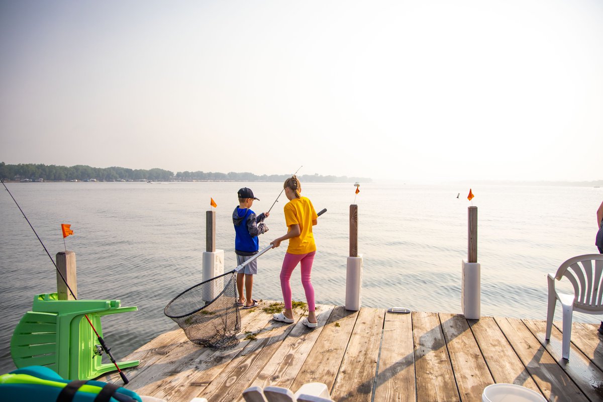 Grab your pole and head out to the lake for free fishing weekend in Iowa (June 2-4)!

It is looking to be a great weekend here in the Iowa Great Lakes with lots of sunshine predicted! For more information on fishing in Okoboji click here vacaboji.me/fishing