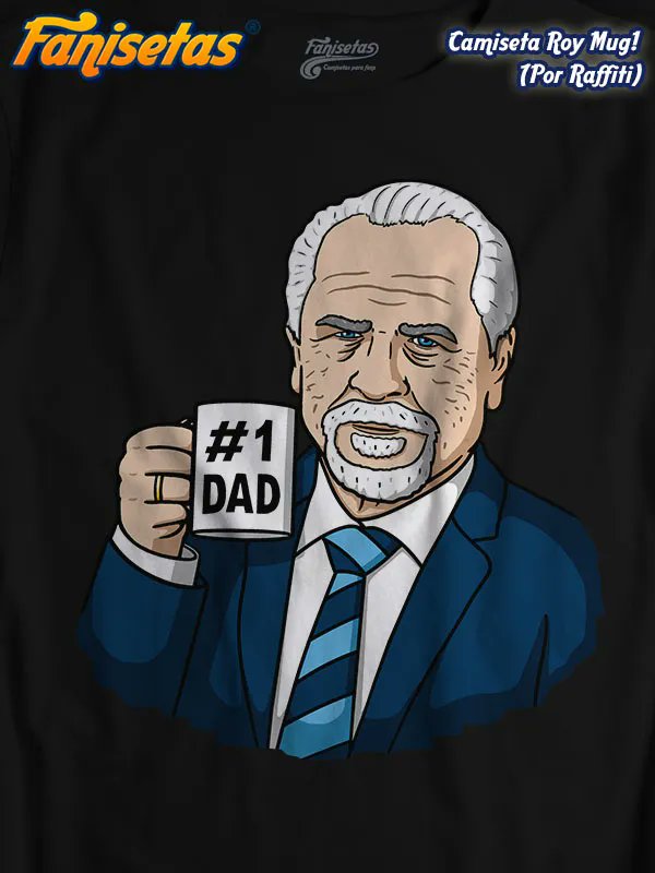 #Roy, candidato a #padre del año, os desea un buen finde a tod@s #camisetas #tees #tshirts #succesion #loganroy #fanisetas Ilustrado por @RaffitiDesign buff.ly/3MNGUKT