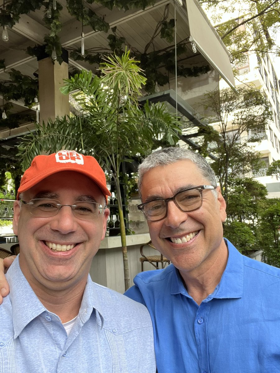 Wherever we go you can’t escape that firearms are the leading cause of death for children in the US. In Santo Domingo with @drdavidlanger and the @NorthwellHealth team from #EmergencyNYC as we #WearOrange for #GunViolenceAwareness.