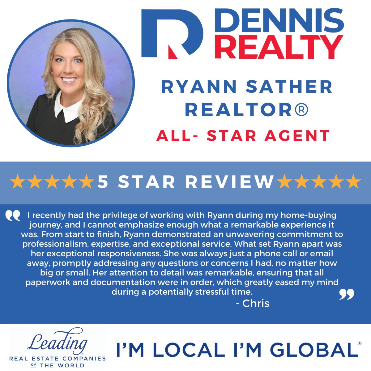 Congratulations, Ryann Sather! We are so proud to have you on our team!! 🎉🎉🎉

#bestagent #realtor #onlythebest #thedennisdifference #dennisrealty #isellrealestate #sellmyhouse #justlisted #justsold #realestate #tamparealestate #tamparealtor #homesforsale #homeowner