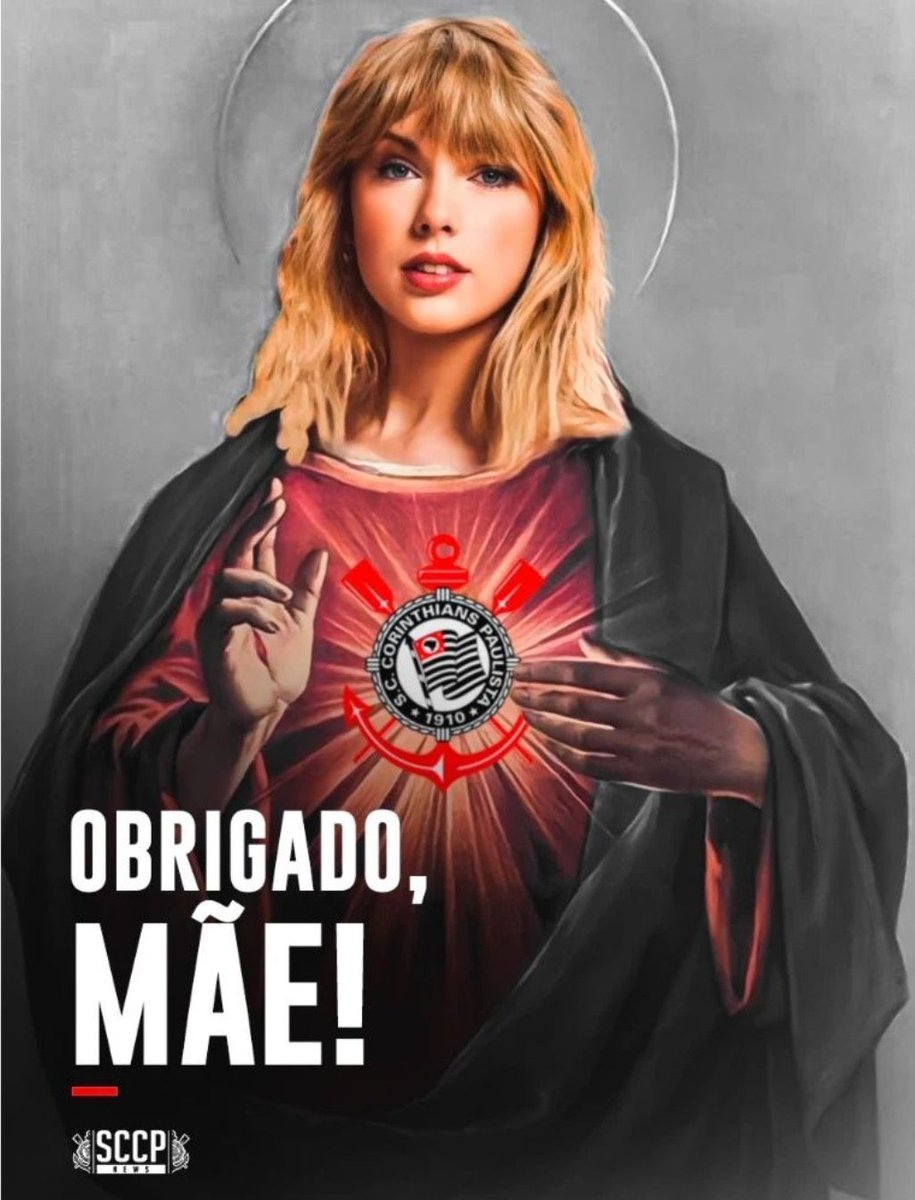 @taylorswift13 @SabrinaAnnLynn Don’t forget to wear @Corinthians kit when in São Paulo please