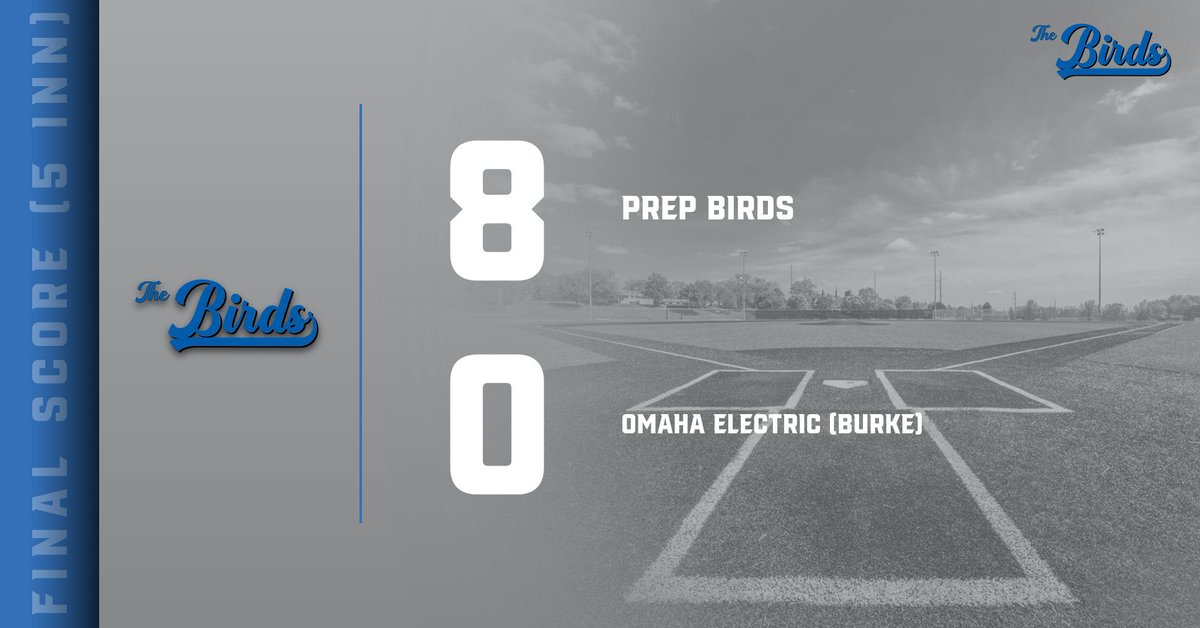 Shutout! The Birds blank Burke in 5 innings. 
#DefendTheNest #GoBirds