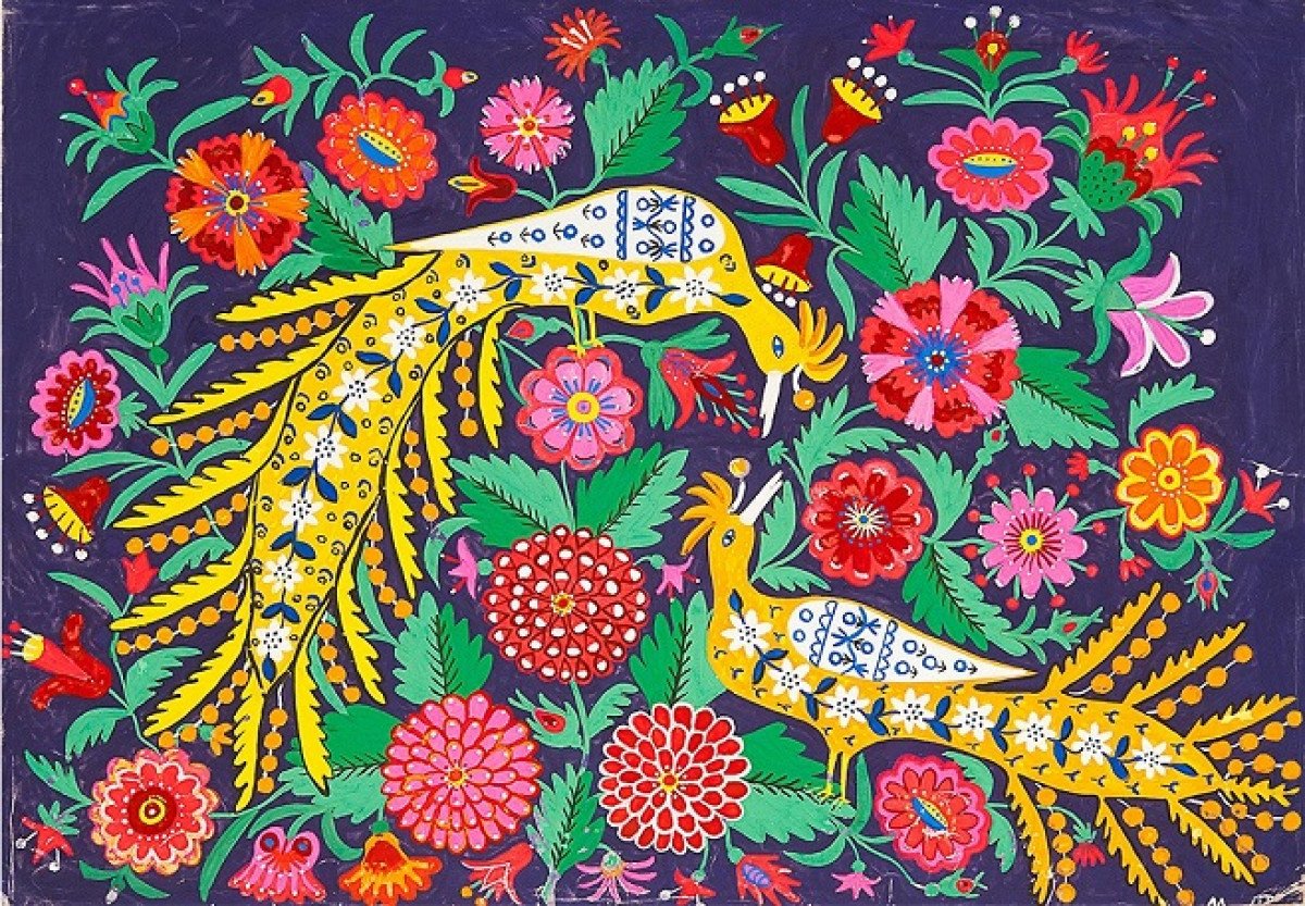ukr_arthistory's tweet photo. I need to relax from everything and especially from toxic Twitter. See you in two weeks or who knows when. 

Works of one of the greatest women artists ever – Mariya Prymachenko. 

With love,
Ukrainian Art History https://t.co/2qwUkIzaHJ