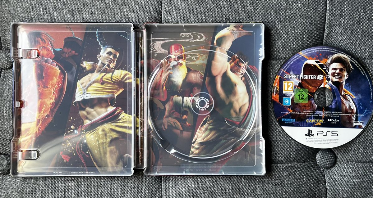 Todays delivery of 2 new releases. In love with the SF Steelbook 🥰