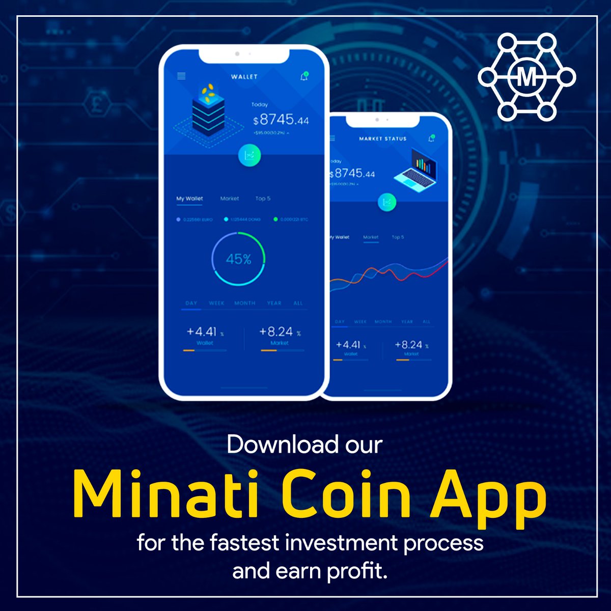 Why join Minati App:

Global Network
Low fees
Crypto-news curation
Natural Language Understanding
IDO Wallet aggregation
.
.
.
#cryptoapp #Crypto #cryptocurrency #CryptoCommunity