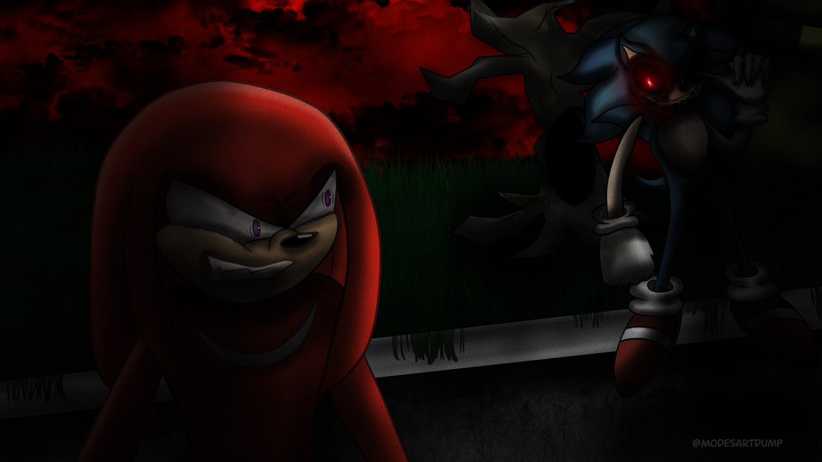 Sonic and knuckles vs one last round exe by shadowXcode on DeviantArt