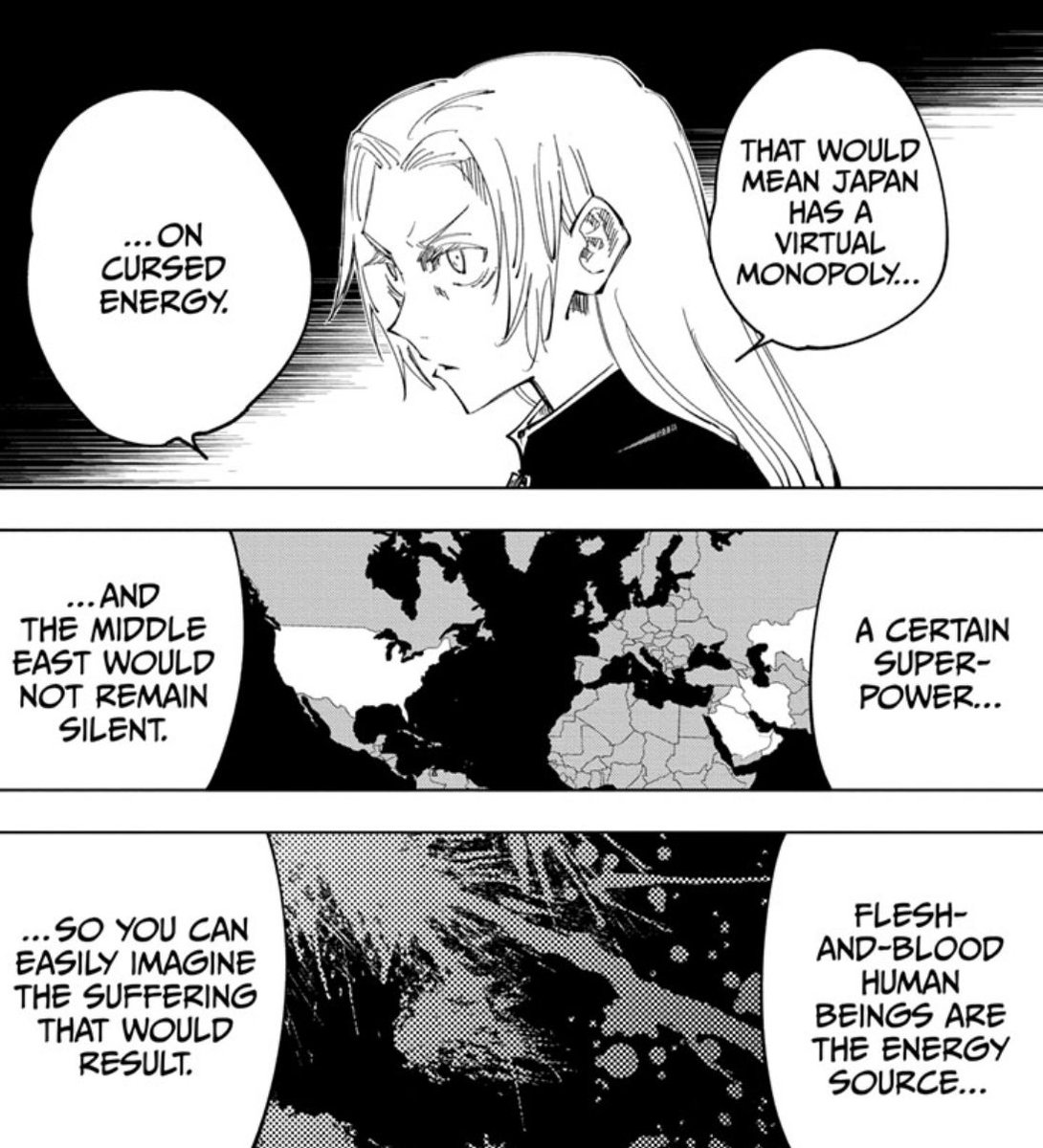 Can you imagine if Gege had decided to go worldwide with Jujutsu Kaisen’s world building?

Imagine each big country had a special grade or two!

Or special grade curses from other nations like the boogyman, Cathulu, Zeus, etc

Sorcerers and curse users from all over the world 👀