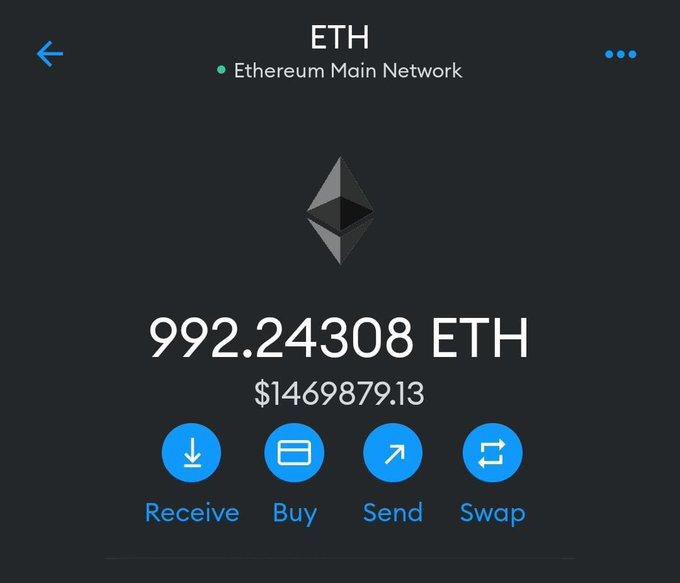 A lucky person will win $3,500 in $ETH

To enter:
Follow me
RT🔁 and like❤️
     
Drop your wallet address!🍀