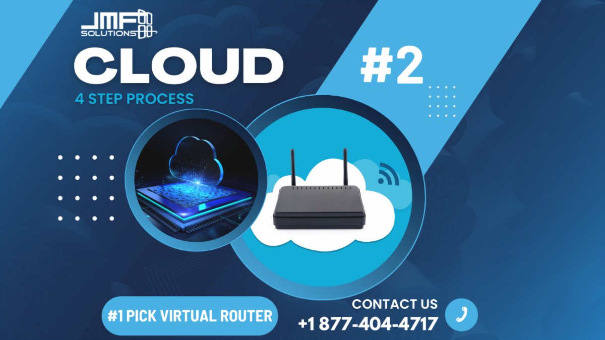 jmf_solutions's tweet photo. JMF Cloud Four Step Process
#2 - Pick Virtual Router. We offer three different virtual servers: MikroTik, Cisco, and Fortinet.
Learn about the advantages of each at https://t.co/Foteo4VVpM
#JMF #Cloud #FourStepProcess #Business #StepTwo #Pick #VirtualRouter https://t.co/IUesocnykT