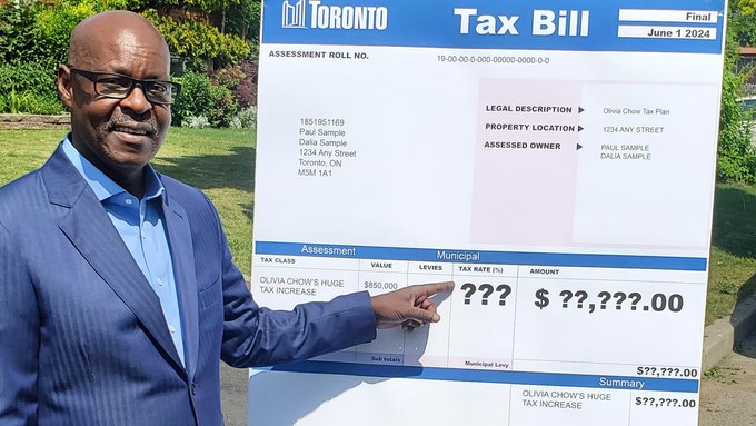 #TOpoli 

'How much of your property tax will I give to the police?  No one knows.'