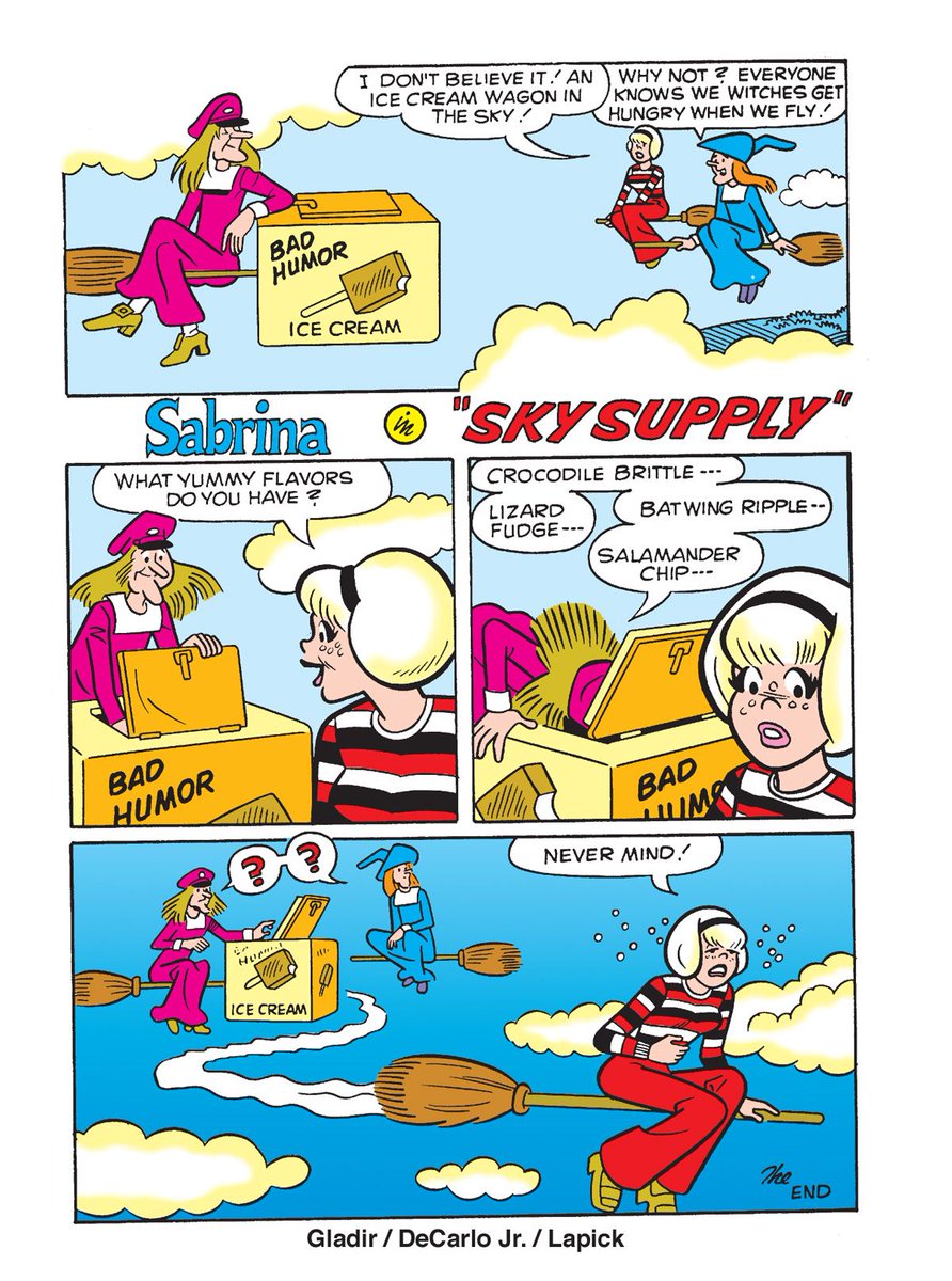 Whoa, Sabrina sure is a picky eater!