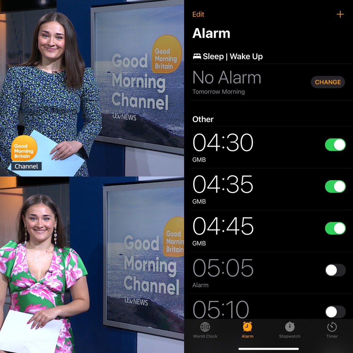 Very very excited to say I’ll be taking on the GMB presenter reigns full time from next month for @itvchanneltv

I grew up watching @gmb before school and to now be the one waking up the islands is a surreal feeling and a dream come true

now to get used to those 4am alarms⏰🌅
