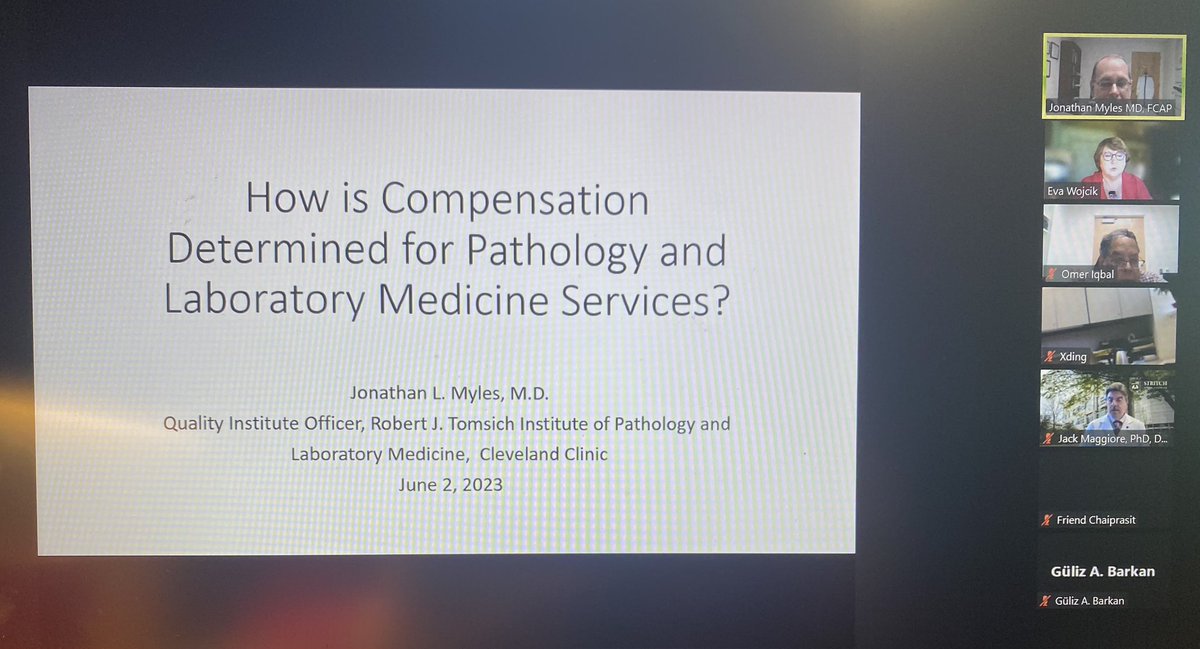 eva_wojcik's tweet photo. Important question for all of us! Who is the best to give us an answer- one and only one @JonathanMyles10 ! #GroundRound at @loyolapathology https://t.co/DjoX4uUSQc