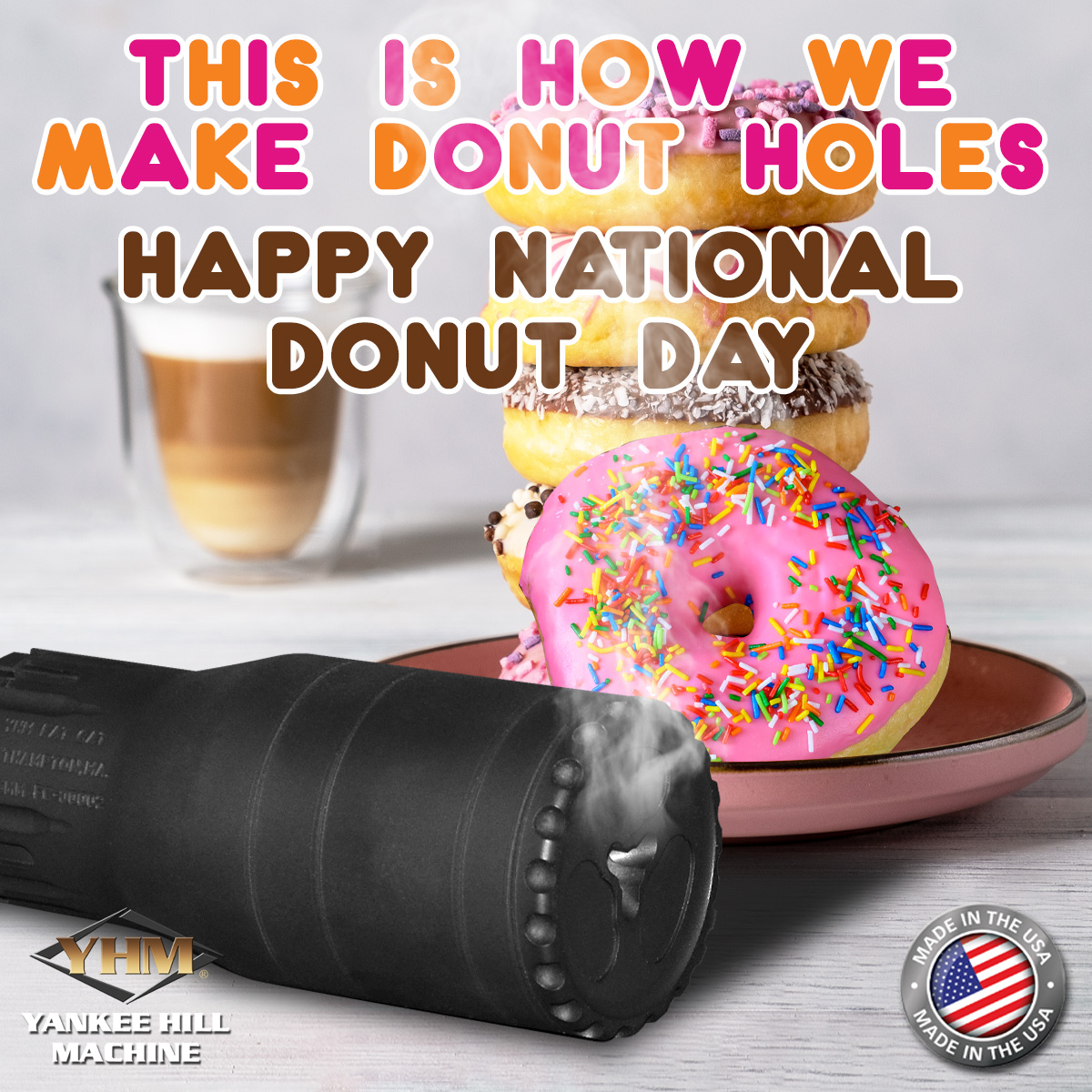 yhmachineco's tweet photo. What is your favorite donut? https://t.co/OrJ81iUCYx
