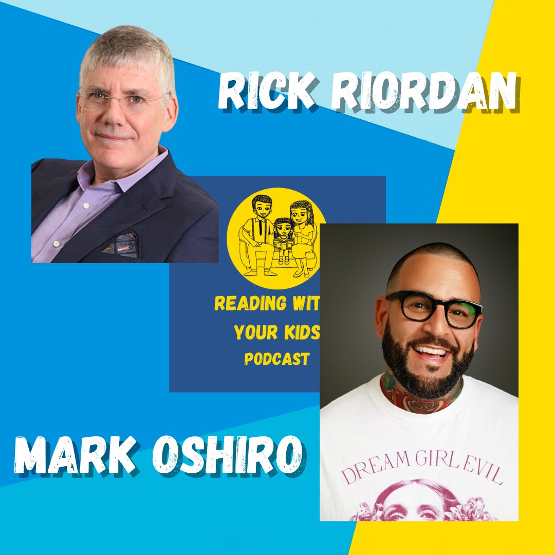 Do You And Your Kids Love Percy Jackson? You will not want to miss this episode of the #ReadingWithYourKids #Podcast! Jordan Sahley welcomes Rick Riordan and Mark Oshiro to the podcast to celebrate their new #Novel The Sun And The Stars. #Reading @rickriordan @jedliemagic