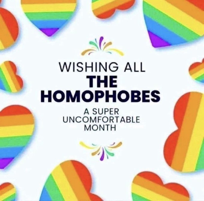 🏳️&zwj;🌈 Happy Pride Month &hellip; 🏳️&zwj;🌈 https://t.co/Xl64J2tw0P<a href="/tag/boltup"class="tags"><span>#boltup</span></a>